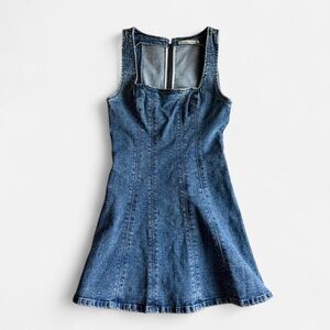 abercrombie denim dress